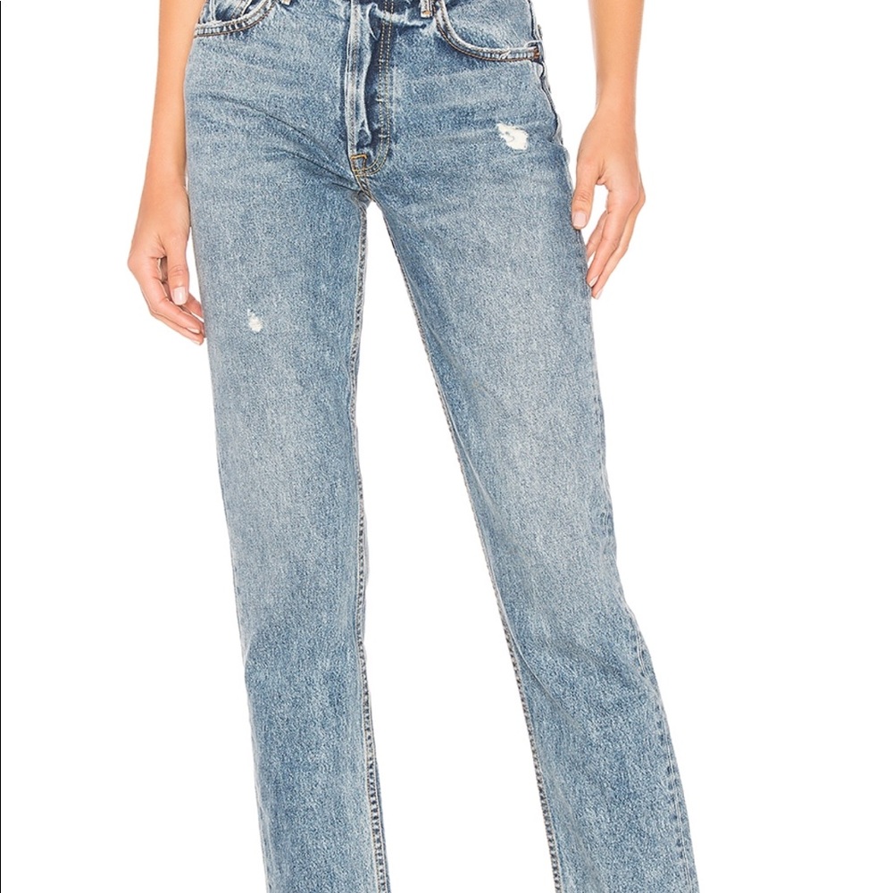 GRLFRND Helena  high rise straight leg